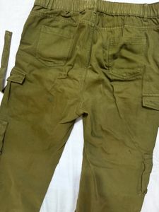 Olive Green Cargo Pants
