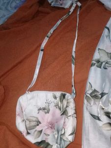 Floral Print Puff Sleeve Dress