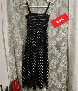 Chic Polka Dot Midi Dress