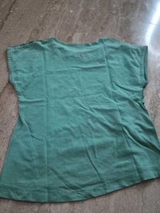Tropical Leaf Print T-Shirt