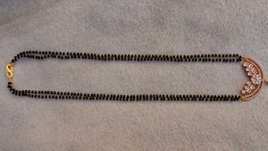 Ad Diamond 💎 Rose Gold Polish Mangalsutra