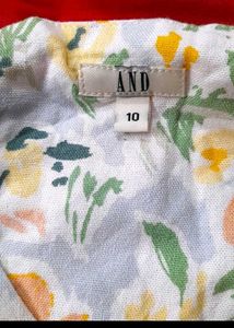 Floral Tie-Front Blouse