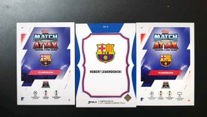 Robert Lewandowski 3-Card Striker Lot