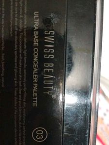 Swiss Beauty Ultra Base Concealer Palette