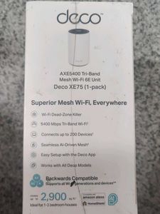 TP-Link Deco XE75 Wi-Fi 6E Router