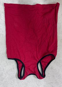 Red Graphic Print Tank Top