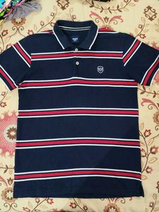 Men's Striped Polo Shirt Slim Fit