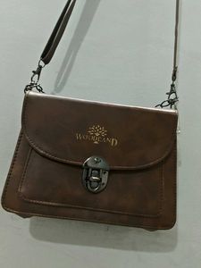 Woodland Brown Crossbody Bag