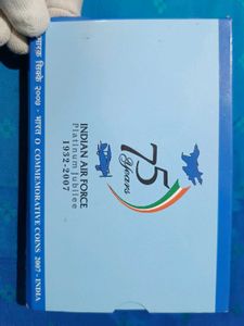 Indian Airforce Proof Coin Set 100 Rupees &amp; 2 Rs