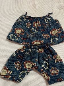 Floral Baby Outfit