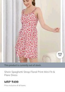 Cute Floral Mini Dress