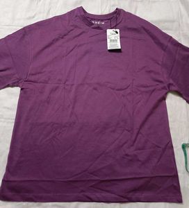 Fun Purple Graphic T shirt