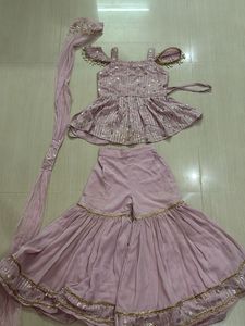 Stunning Ethnic Sharara Set for Girls