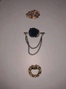Brooches,buttons