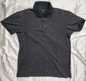 Men's Dark Grey Polo Shirt