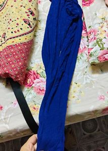 Velvet and premium Net Anarkali kurti legging set