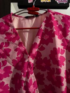 Chic Floral Wrap Dress