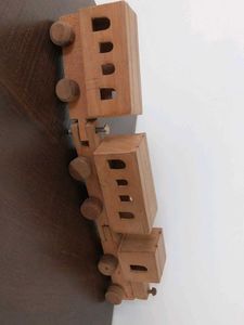 Unique Wooden Toy Train Model