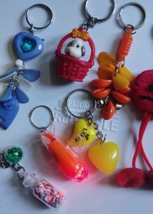 Cute Keychain Lot 10 pcs set