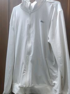 White Reebok Track Jacket