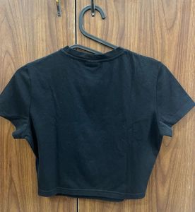 Black "All Things Grow" Graphic Tee