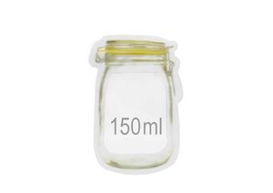 Reusable Food Storage Bags Jar Shape 🫙(pack of 4)