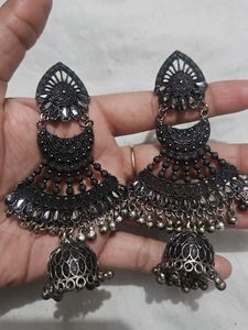 Bohemian Jhumka Earrings