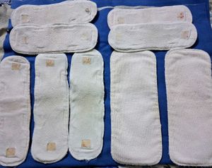 Cloth Diaper Inserts Set