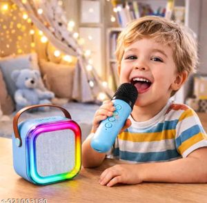 Portable Karaoke Speaker with Wireless Mic 💫