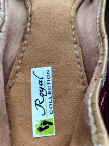 Embellished  Handwork Juttis - Set of 2 Pairs