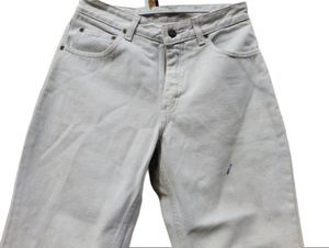 Original Lee Flared Jeans Imported White