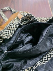 Checkered Backpack