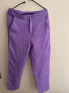 Lilac Tailored Blazer &amp; Straight-Leg Trouser Set