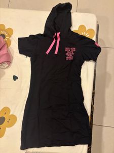 Black Hoodie Dress