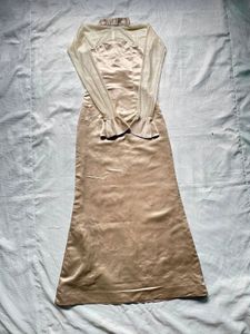 Elegant Champagne Gown