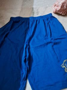 Men's Blue Athletic Shorts