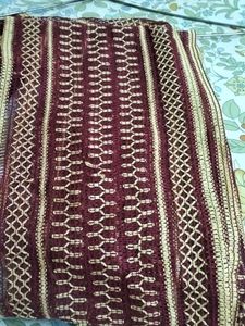 Maroon Embroidered Dupatta