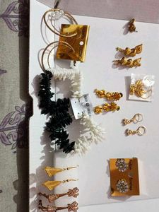 set of earings & studs for only rs 25 each