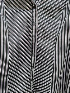 Chic Striped Button-Down Shirt