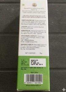 mama earth Lash Care Volumizing Mascara