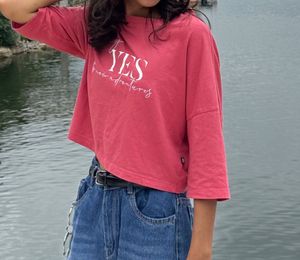 crop tshirt woman