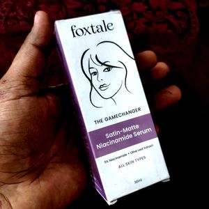 Foxtale Satin-Matte Niacinamide Serum
