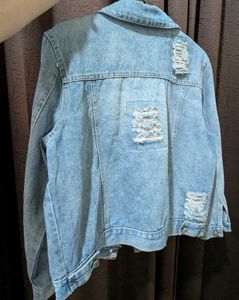 Distressed Denim Jacket