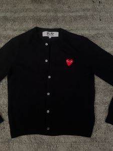 Comme des Garcons Play heart-logo cardigan