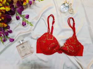 🇳🇿💫🎀Lace Trim Push-Up Bra