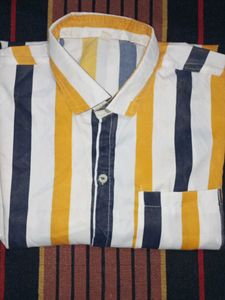 Men's Striped Casual Shirt