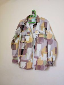 Printed Shirt pop corn material.
