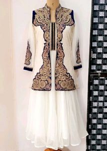 3 Pic Wedding Gown With Cott