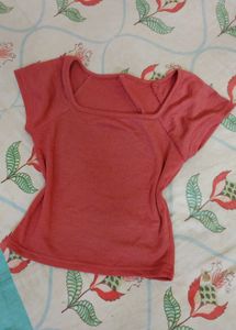 Vibrant Top and Skirt Combo