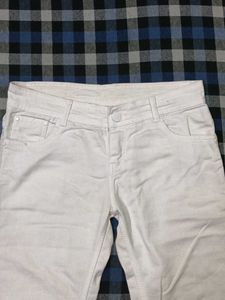 Girl's White Jens